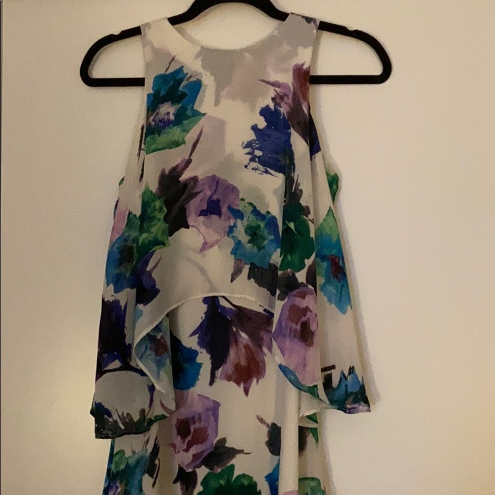 Philosophy size 2 White Floral Print Dress